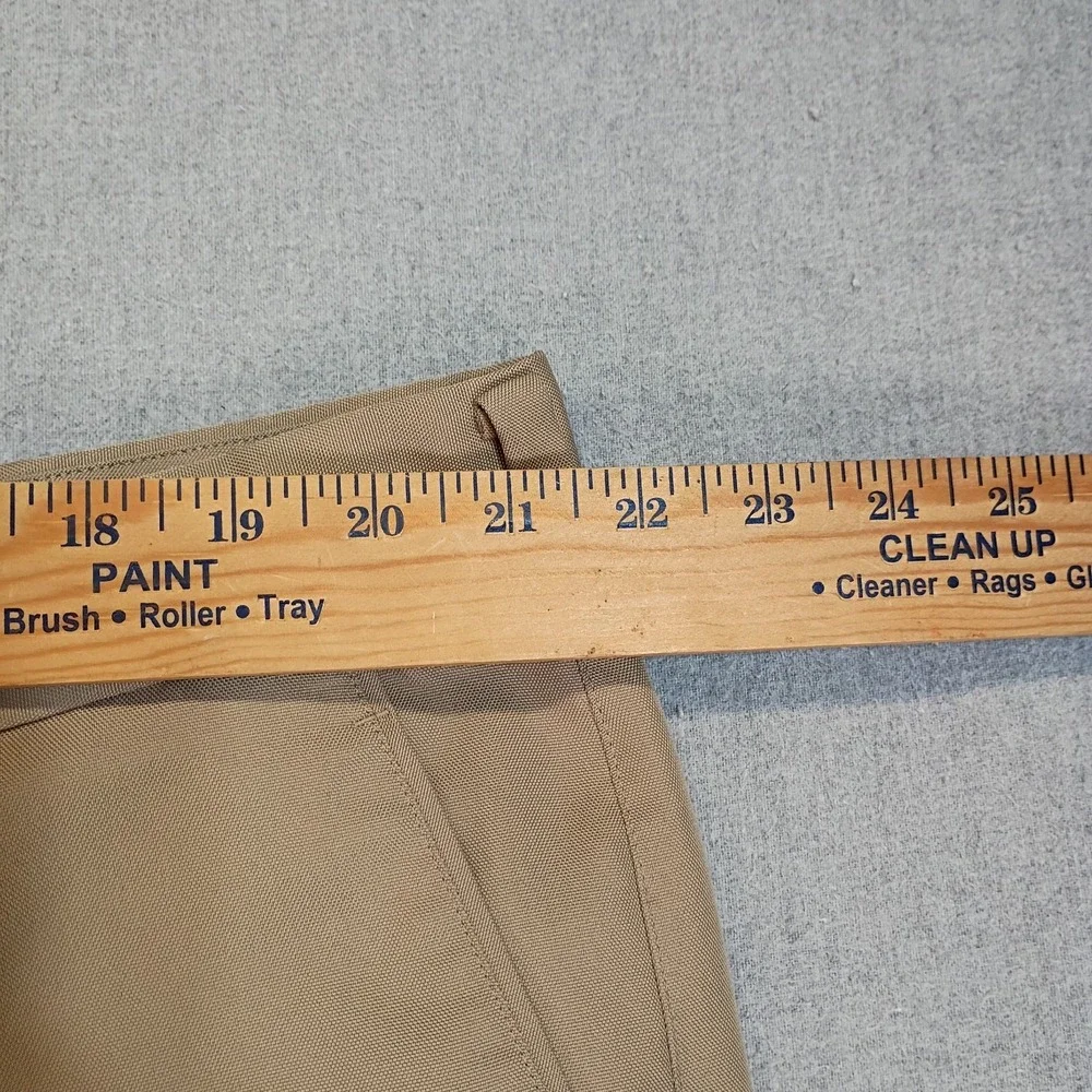 Nike Golf Mens 42 Khaki Shorts Dri Fit Pleated Performance 11